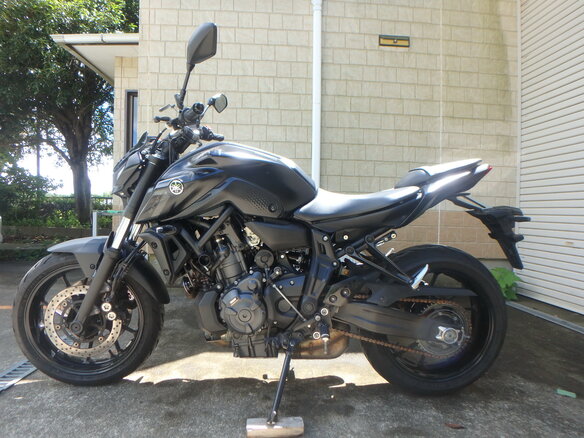 2022 Yamaha MT-07 (FZ-07), чёрный, 870000 рублей - вид 8