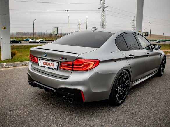 2019 BMW M5 Competition VI (F90), серый - вид 12