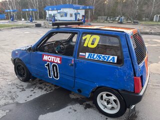 2002 Lada (ВАЗ) 1111 Ока, синий, 130000 рублей, вид 2