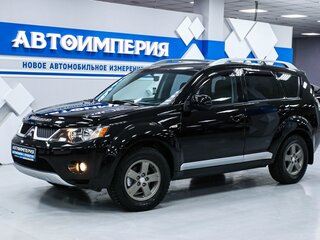 2008 Mitsubishi Outlander II, чёрный, 1390000 рублей, вид 3