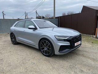 2021 Audi Q8 45 TDI I (4M), серый, 8600000 рублей, вид 3