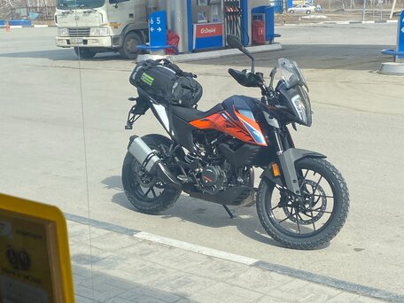 2022 KTM 390 Adventure, оранжевый, 540000 рублей, вид 4