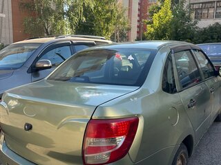 2013 Lada (ВАЗ) Granta I, зелёный, 320000 рублей, вид 4