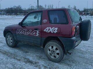 1995 Toyota RAV4 I (XA10), красный, 490000 рублей, вид 3