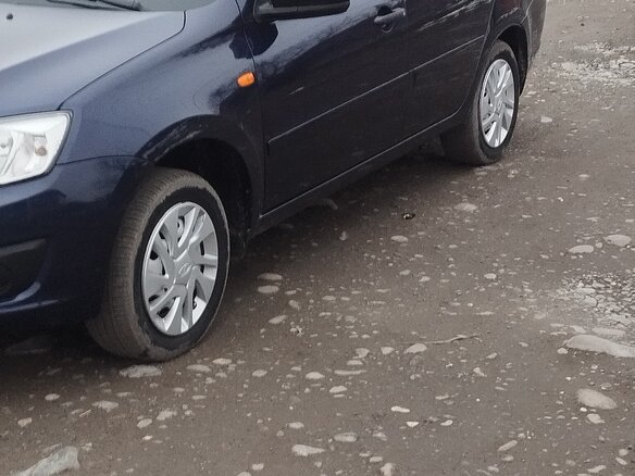 2016 Lada (ВАЗ) Granta I, синий, 670000 рублей - вид 2