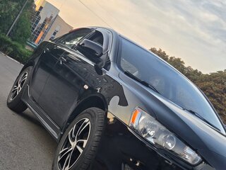 2007 Mitsubishi Lancer X, чёрный, 740000 рублей, вид 2