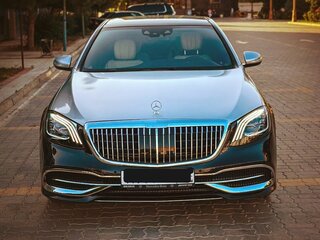 2014 Mercedes-Benz S-Класс 500 Long VI (W222, C217), чёрный, 3100000 рублей, вид 2