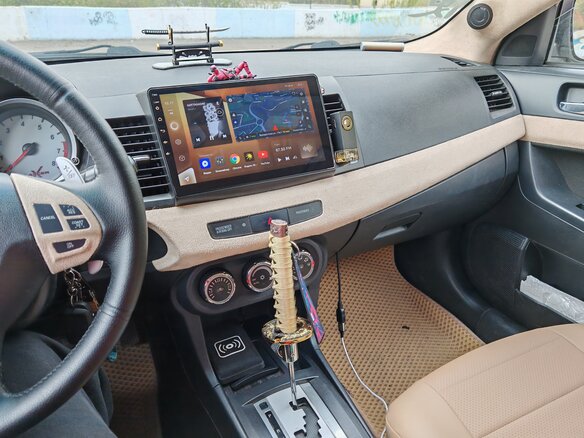 2008 Mitsubishi Lancer X, бежевый, 1000000 рублей - вид 16