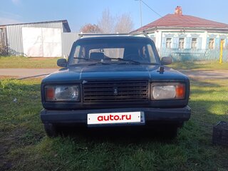 2001 Lada (ВАЗ) 2107, синий, 120000 рублей, вид 1