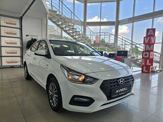 2019 Hyundai Solaris II, белый, 1649000 рублей, вид 4