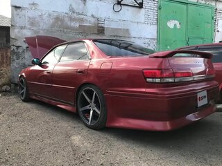 1997 Toyota Mark II VIII (X100), красный, 1500000 рублей, вид 1