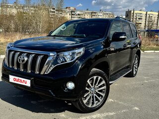 2017 Toyota Land Cruiser Prado 6-speed 150 Series Рестайлинг 1, чёрный, 4300000 рублей, вид 1