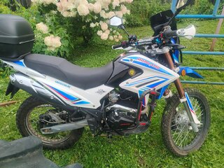 2022 Motoland XR250 Enduro, синий, 140000 рублей, вид 3