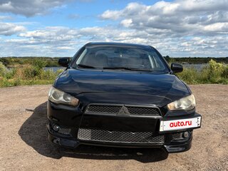 2008 Mitsubishi Lancer X, чёрный, 630000 рублей, вид 3