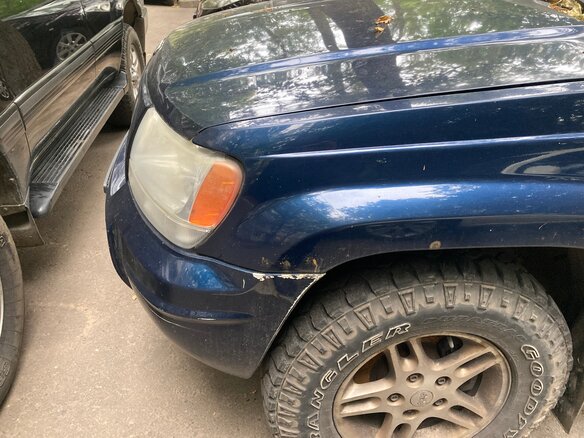 2004 Jeep Grand Cherokee II (WJ), синий - вид 8