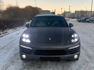 2013 Porsche Cayenne Diesel II (958), чёрный, 3990000 рублей, вид 3