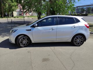 2012 Kia Rio 4-speed III, серебристый, 860000 рублей, вид 5