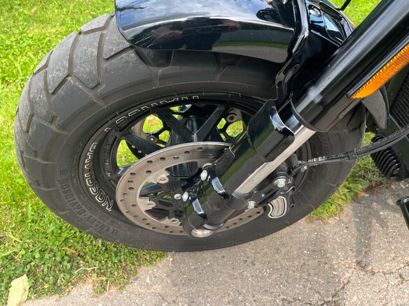 2020 Harley-Davidson Fat Bob, чёрный, 1950000 рублей - вид 15
