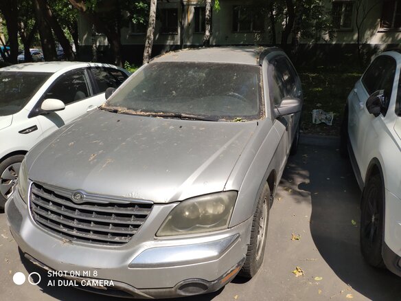 2004 Chrysler Pacifica CS, серебристый, 400000 рублей - вид 1