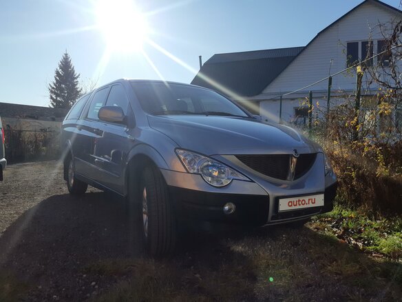 2011 SsangYong Actyon Sports I, серебристый, 1100000 рублей