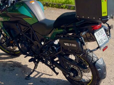 2025 Benelli TRK 502 X, зелёный, 550000 рублей, вид 4