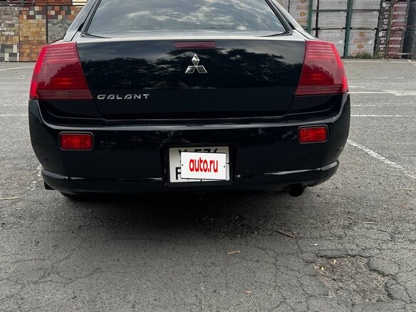2007 Mitsubishi Galant IX Рестайлинг, чёрный, 650000 рублей - вид 2