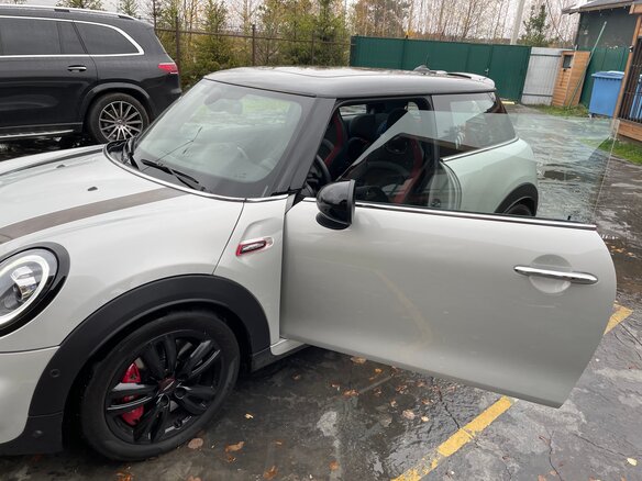 2019 Mini Hatch JCW III (F55/F56) Рестайлинг, серебристый - вид 6