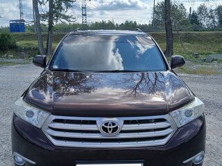 2012 Toyota Highlander II (XU40) Рестайлинг, пурпурный, 1900000 рублей, вид 1