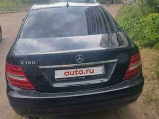 2011 Mercedes-Benz C-Класс 180 BlueEFFICIENCY III (W204) Рестайлинг, чёрный, 1600000 рублей, вид 4