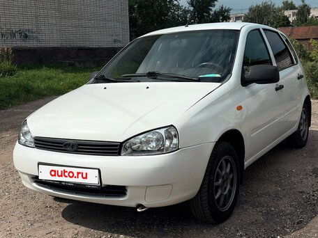 2013 Lada (ВАЗ) Kalina I, белый, 235000 рублей, вид 1