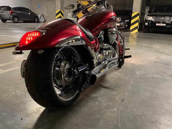 2007 Suzuki Boulevard M109R, пурпурный - вид 10