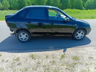 2011 Lada (ВАЗ) Kalina I, чёрный, 110000 рублей, вид 3