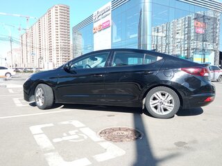 2019 Hyundai Elantra VI (AD) Рестайлинг, чёрный, 1730000 рублей, вид 4