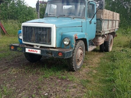 1993 ГАЗ 3307, голубой, 300000 рублей, вид 1