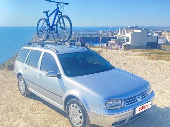 2001 Volkswagen Golf IV, серебристый