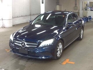 2019 Mercedes-Benz C-Класс 180 IV (W205) Рестайлинг, синий, 1800000 рублей, вид 2