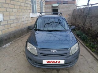 2014 Lada (ВАЗ) Granta I, серый, 300000 рублей, вид 1