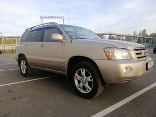 2004 Toyota Highlander I (XU20) Рестайлинг, золотистый, 999999 рублей, вид 2