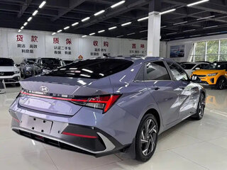 2023 Hyundai Elantra VII (CN7) Рестайлинг, фиолетовый, 1300888 рублей, вид 4