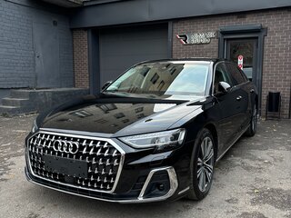 2024 Audi A8 Long 55 TFSI IV (D5) Рестайлинг, чёрный, 10880000 рублей, вид 4