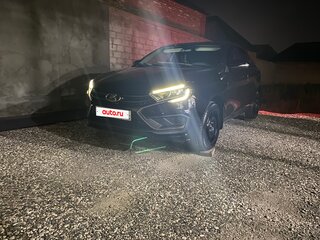 2024 Lada (ВАЗ) Vesta I Рестайлинг (NG), чёрный, 1250000 рублей, вид 4