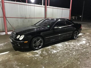2001 Mercedes-Benz CL-Класс 500 II (C215), чёрный, 1500000 рублей, вид 3