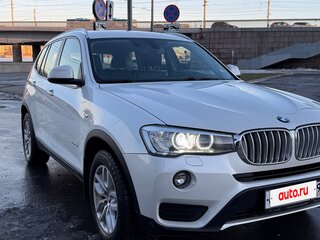 2015 BMW X3 28i xDrive II (F25) Рестайлинг, белый, 2800000 рублей, вид 1
