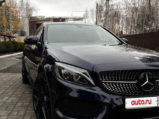 2015 Mercedes-Benz C-Класс 180 IV (W205), синий, 2240000 рублей, вид 4