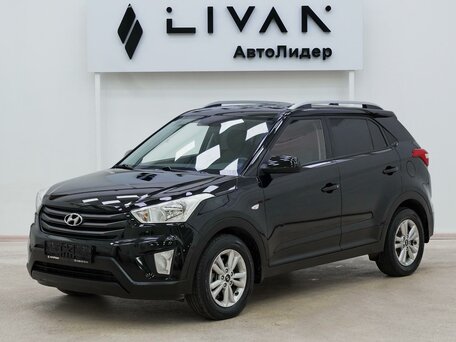 2017 Hyundai Creta I, чёрный, 1305000 рублей, вид 3