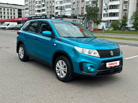 2019 Suzuki Vitara II Рестайлинг, голубой - вид 1