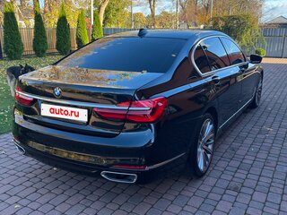 2017 BMW 7 серии Long 730Ld xDrive VI (G11/G12), чёрный, 4100000 рублей, вид 4