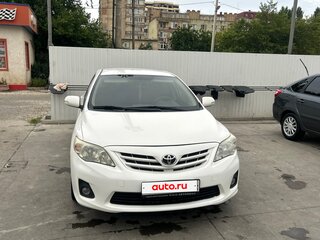 2012 Toyota Corolla X (E140, E150) Рестайлинг, белый, 1050000 рублей, вид 2