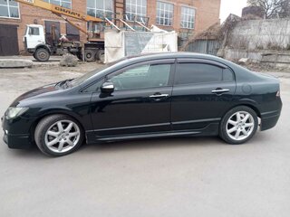 2008 Honda Civic VIII, чёрный, 850000 рублей, вид 4