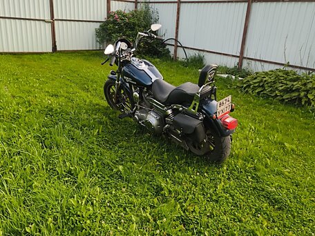 2002 Harley-Davidson Dyna Low Rider, синий, 630000 рублей, вид 1